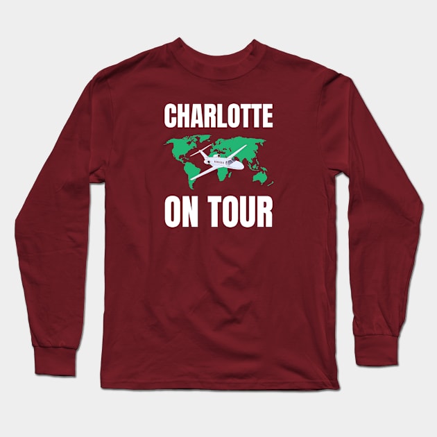 Charlotte on tour Long Sleeve T-Shirt by InspiredCreative